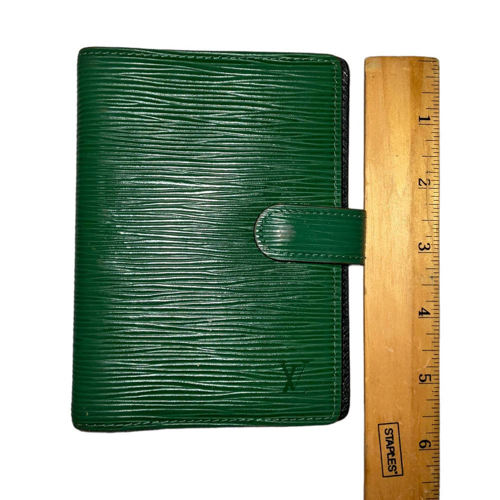 Louis Vuitton Green Epi Leather Home Office Planner - Picture 10 of 15